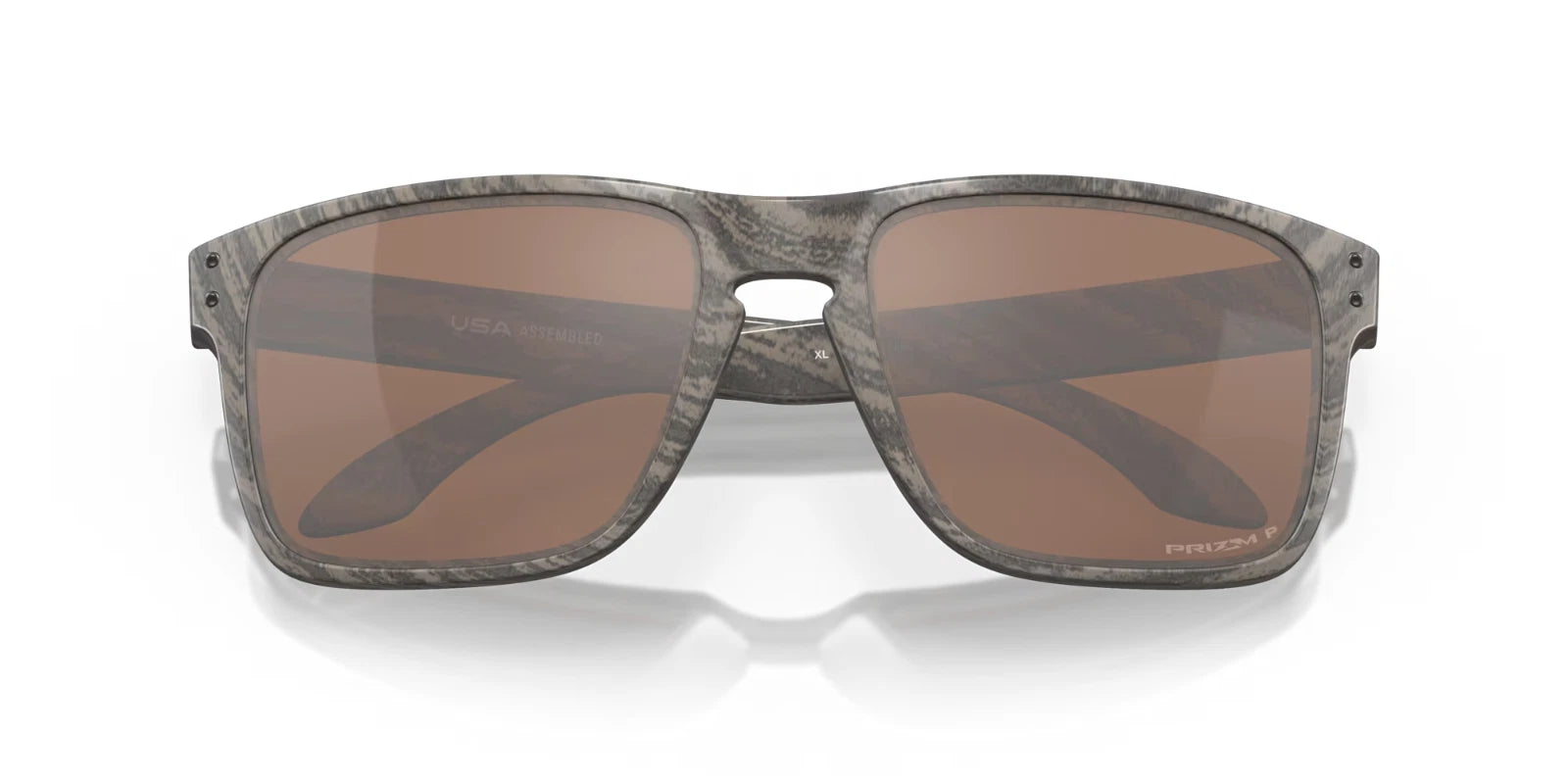 NEW* Oakley HOLBROOK XL Woodgrain POLARIZED PRIZM Tungsten Sunglass OO9417-06