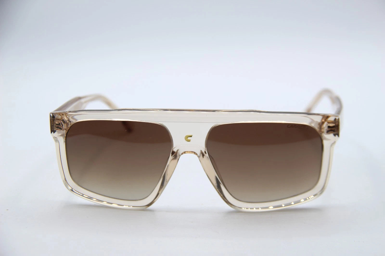 NEW CARRERA 1061/S 10AHA CLEAR GOLD GRADIENT AUTHENTIC FRAMES SUNGLASSES 59-16